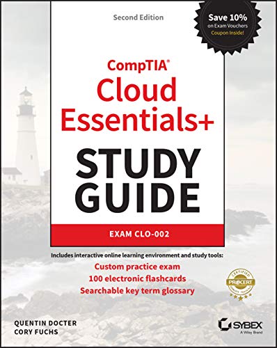 CompTIA Cloud Essentials+ Study Guide Exam CLO–002 Docter Fuchs Paperback Sybex