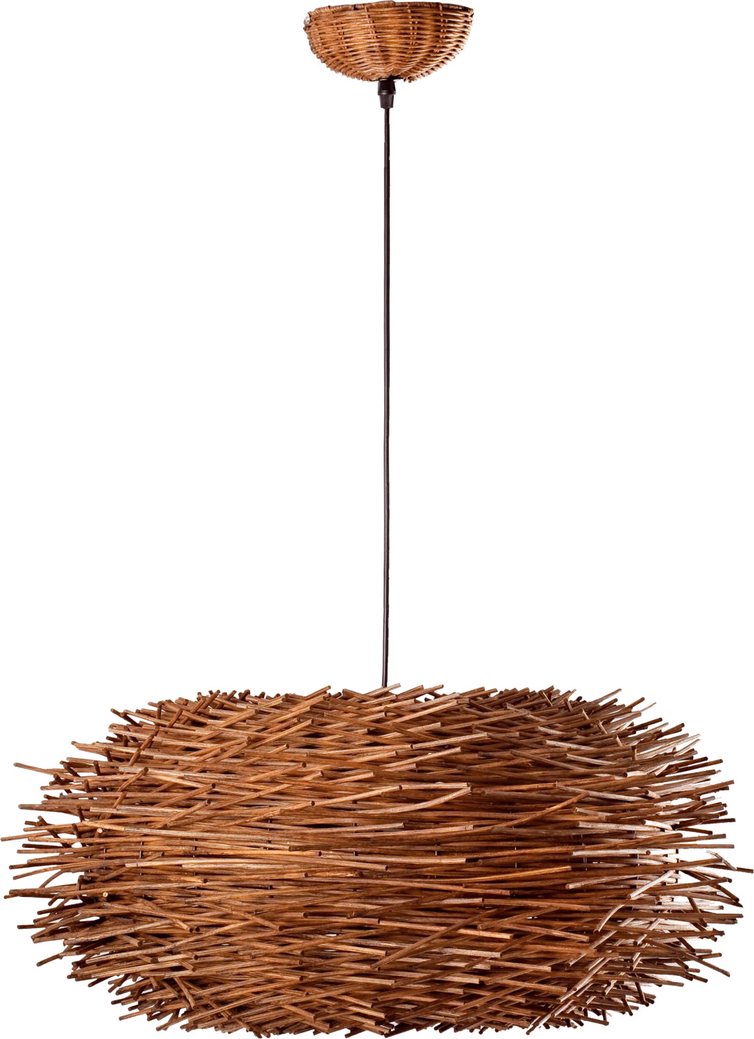 Faro Barcelona Nido Natural Rattan Hanging Light