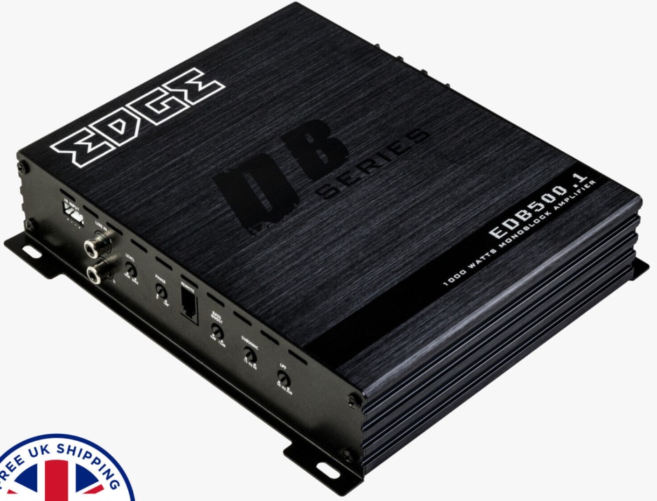 EDGE EDB500.1-E9 DB Series 1000 Watts Monoblock Car Amp Amplifier