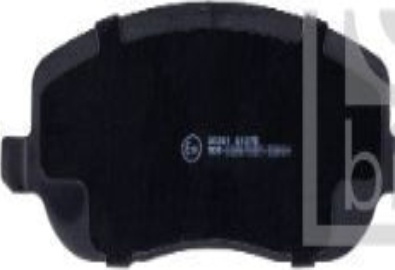 FEBI BILSTEIN BRAKE PAD SET, DISC BRAKE FRONT CITROËN FIAT LANCIA PEUGEOT 807 C8