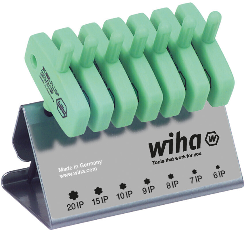 Wiha L Key With Key Handle Torx Plus Sriver Set With Bench Stand T6 To T20 26261 from B&Q