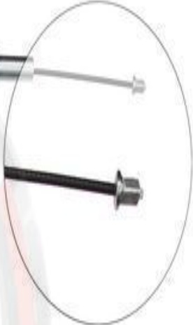 Handbrake cable Disc Brake K13786 A.B.S. for VOLVO V70   S70