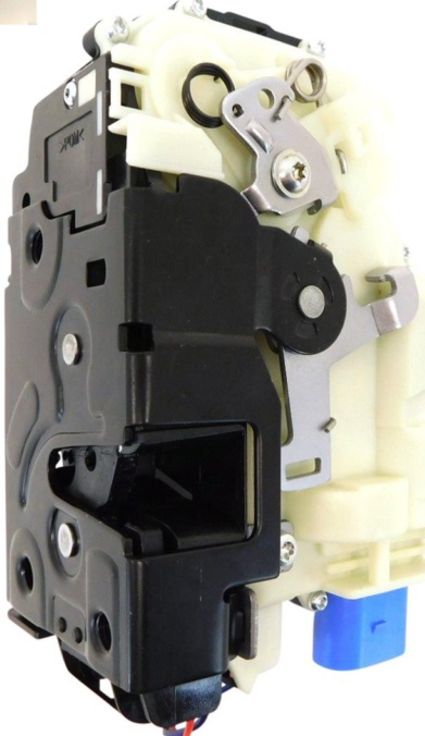 NEW VW POLO MK4 9N PASSENGER SIDE LEFT FRONT DOOR LOCK CATCH MECHANISM 2002-2009