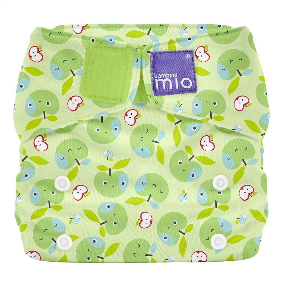 Bambino Mio Miosolo All-in-One Reusable Nappy - Green - One Size