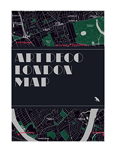 Art Deco London Map Henrietta Billings - Image 5