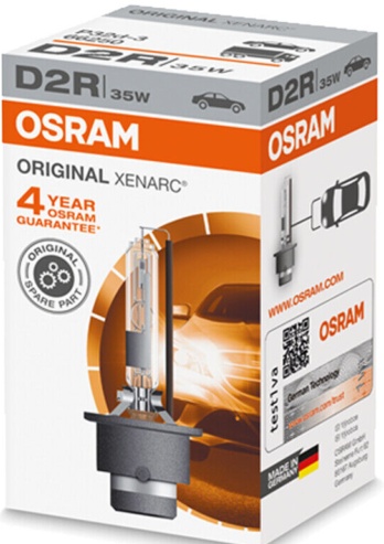 Osram Xenarc D2R 35W ORIGINAL REPLACEMENT 4300k Xenon Headlight HID Bulb 66250