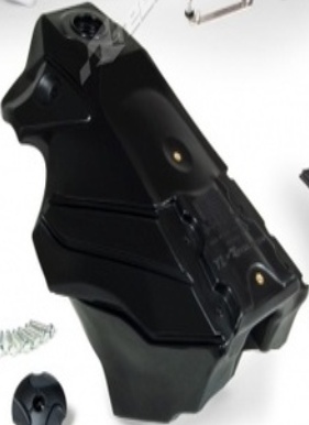 Free Shipping Racetech Revolution Plastic Kit + Gas Tank Black/White Yamaha