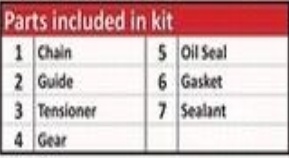 FAI AutoParts TCK33 Timing Chain Kit for LEXUS,TOYOTA