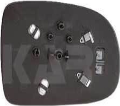 6426420 ALKAR Mirror Glass, outside mirror for OPEL