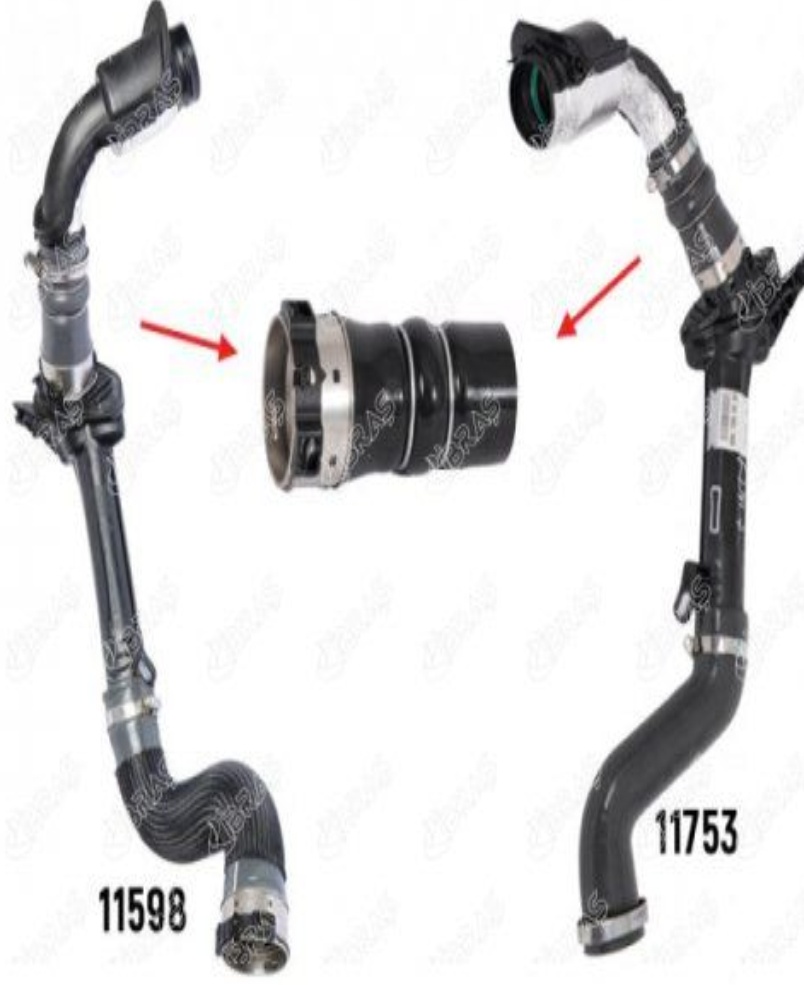 Fits IBRAS 11599 INTERCOOLER HOSE RENAULT MEGANE/FLUE1,5DCI 11- SHORT ⭐UK Stock⭐