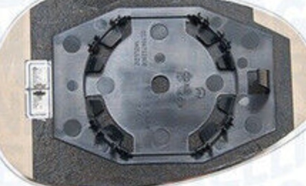 Left MAGNETI MARELLI 350319521160 Mirror Glass, outside mirror for FIAT