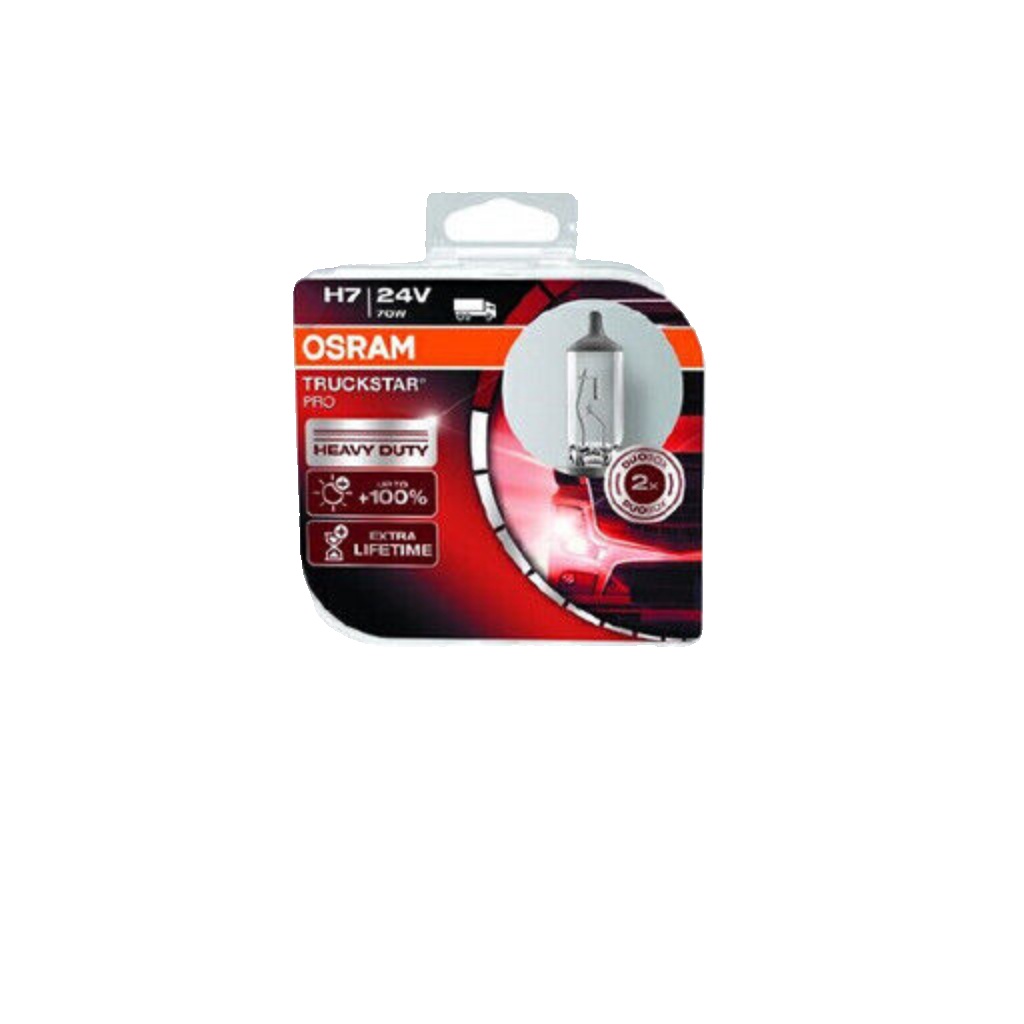 2x OSRAM H7 TRUCKSTAR PRO 24v 70W BULBS DAF LF 45 FA 45.220 01.01-