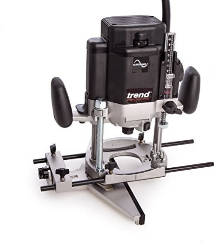 Trend T10ELK - 2000W 1/2"" Variable Speed Workshop Plunge Router 115v with Kitbox