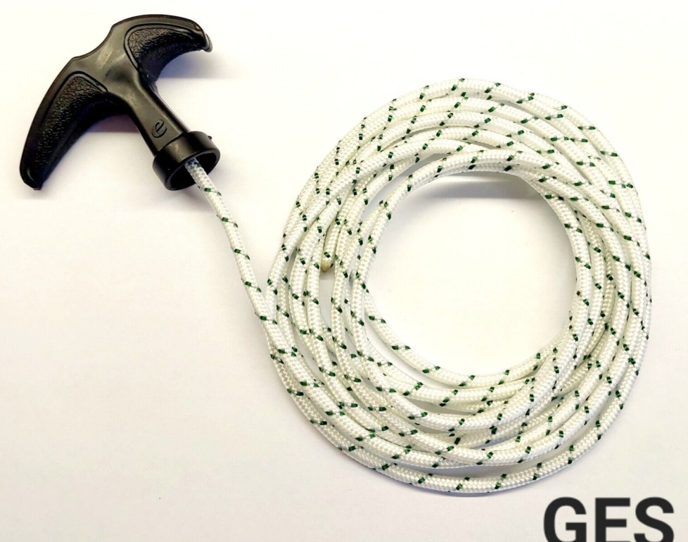 Lawnmower Starter Handle Pull With 3 Metres x 4mm Rope Cord Fits MOUNTFIELD