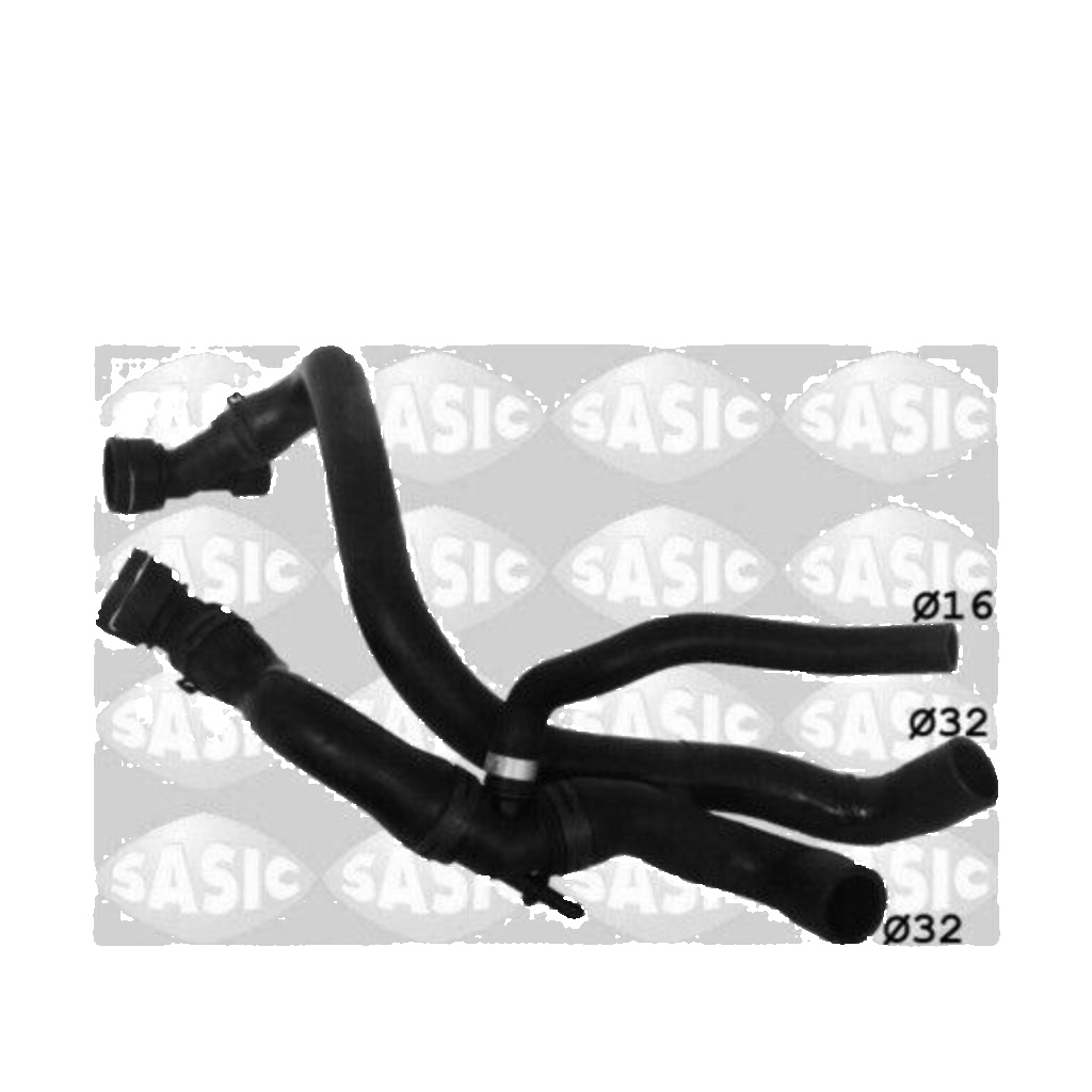 Lower SASIC 3406119 Radiator Hose for SEAT,VW