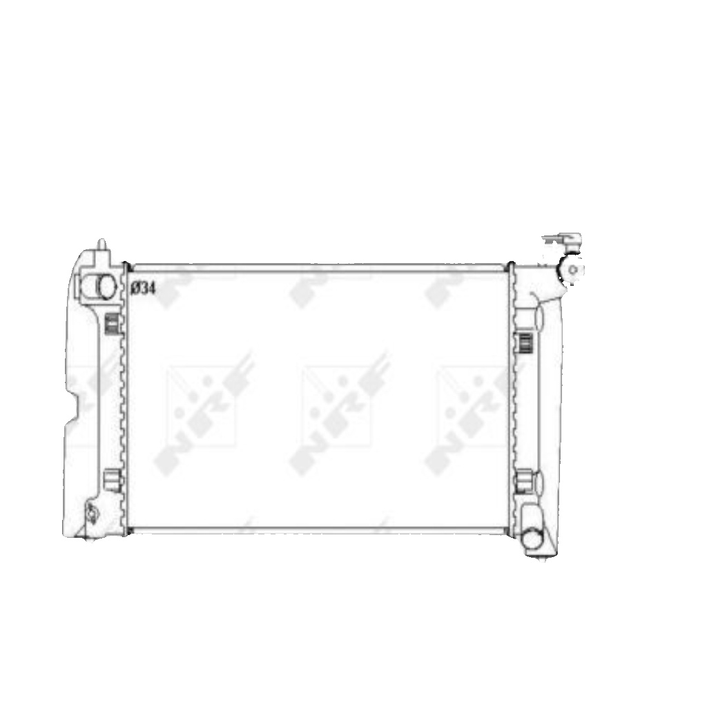 Fits NRF 53397 WATER COOLER TOYOTA AVENSIS 03-  ⭐UK Stock⭐