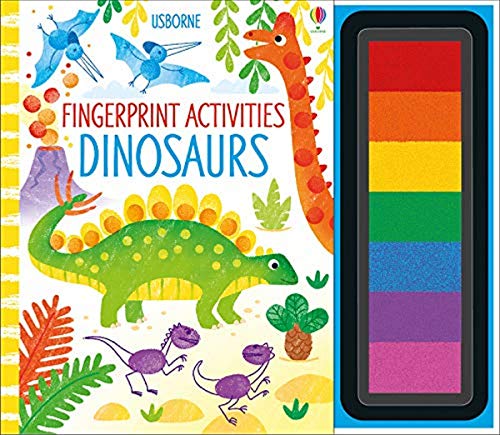 Fingerprint Activities Dinosaurs by Fiona Watt, Candice Whatmore - 9781474967921