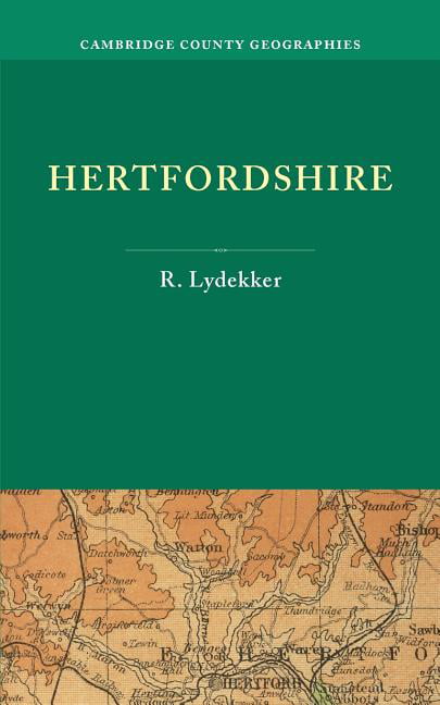 Hertfordshire Lydekker Paperback Cambridge University Press 9781107669505