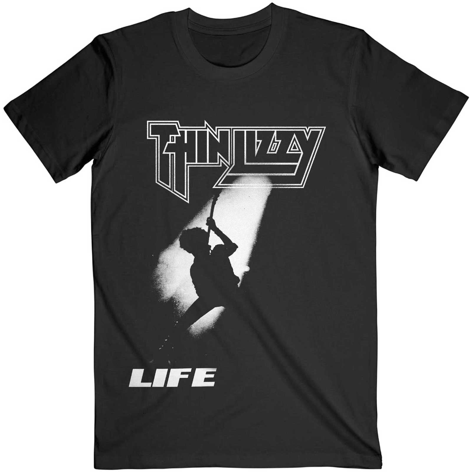 Thin Lizzy T-Shirt - Black - Cotton - M