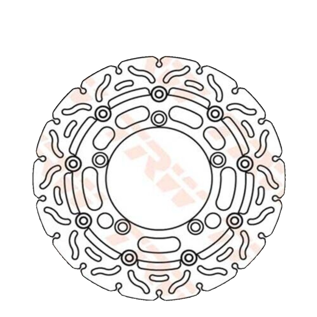 TRW MSW 260 Brake Disc For Motorcycle Parts Accessories Spares