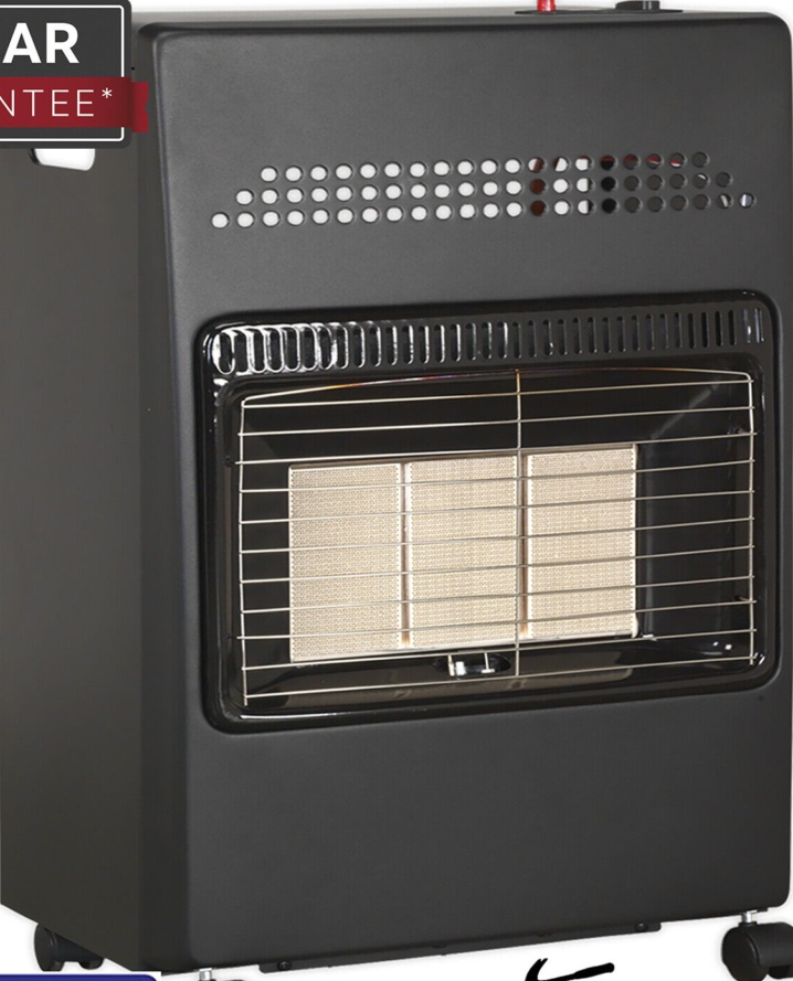 Sealey CH4200 3 Bar Portable Cabinet Gas Heater 4.2kW