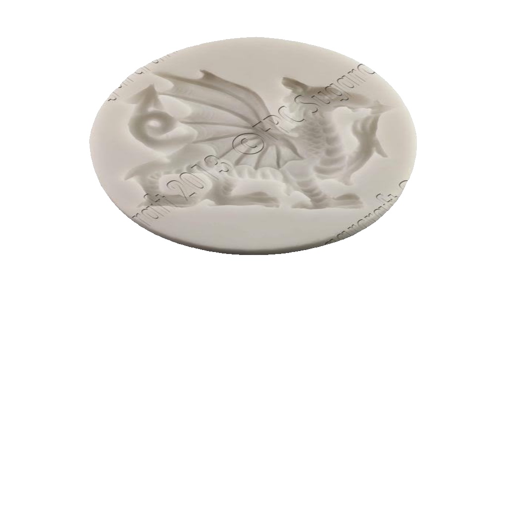 Silicone mould Welsh dragon | Food Use FPC Sugarcraft FREE UK shipping!