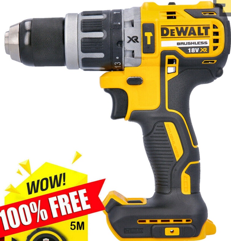 DEWALT DCD796N 18v Combi drill 13mm keyless chuck
