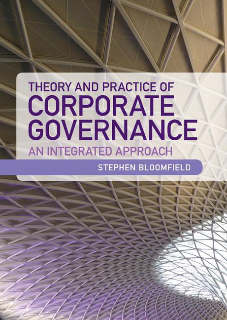 Theory and Practice of Corporate Governance by Stephen Bloomf... - 9781107012240