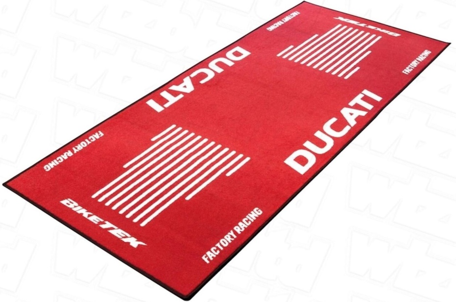 DUCATI MONSTER 999 748 MOTORCYCLE GARAGE MAT WORKSHOP NON-SLIP BACKING PIT MAT