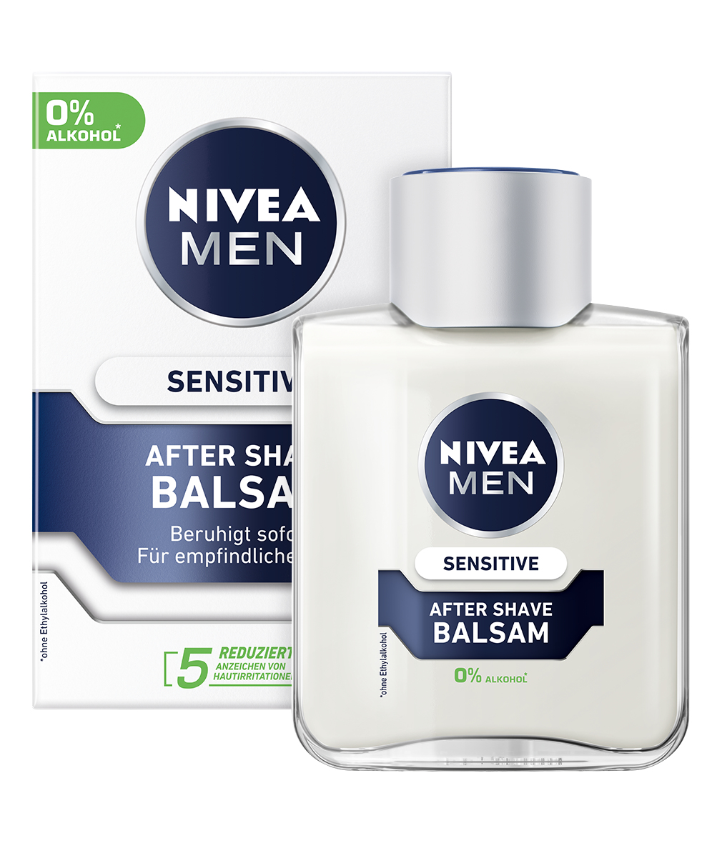3x NIVEA MEN Sensitive Skin Post Shave Balm 100ml Instant Relief 0% Alcohol - Image 31