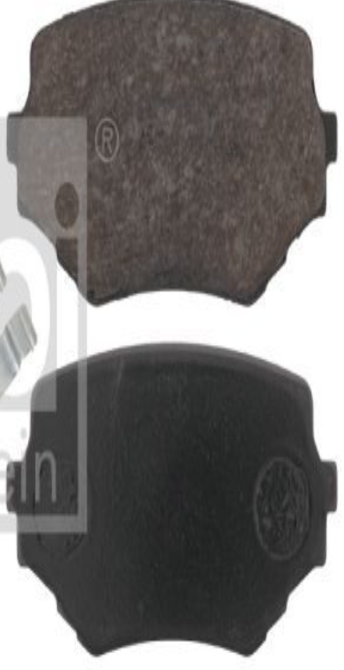 Front FEBI GERMANY 16647 Brake Pad Set, disc brake for SUZUKI