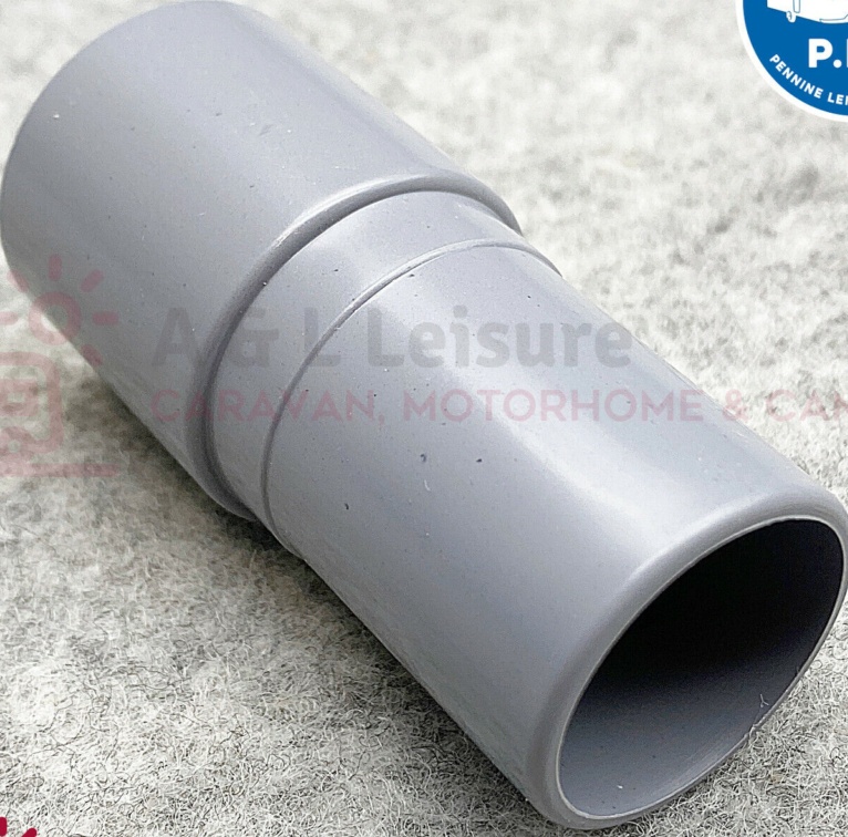Caravan, Motorhome 28mm Convoluted to 28mm Push Fit Reducer - 81322