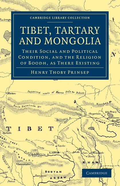 Tibet, Tartary and Mongolia Prinsep Paperback Cambridge University Press