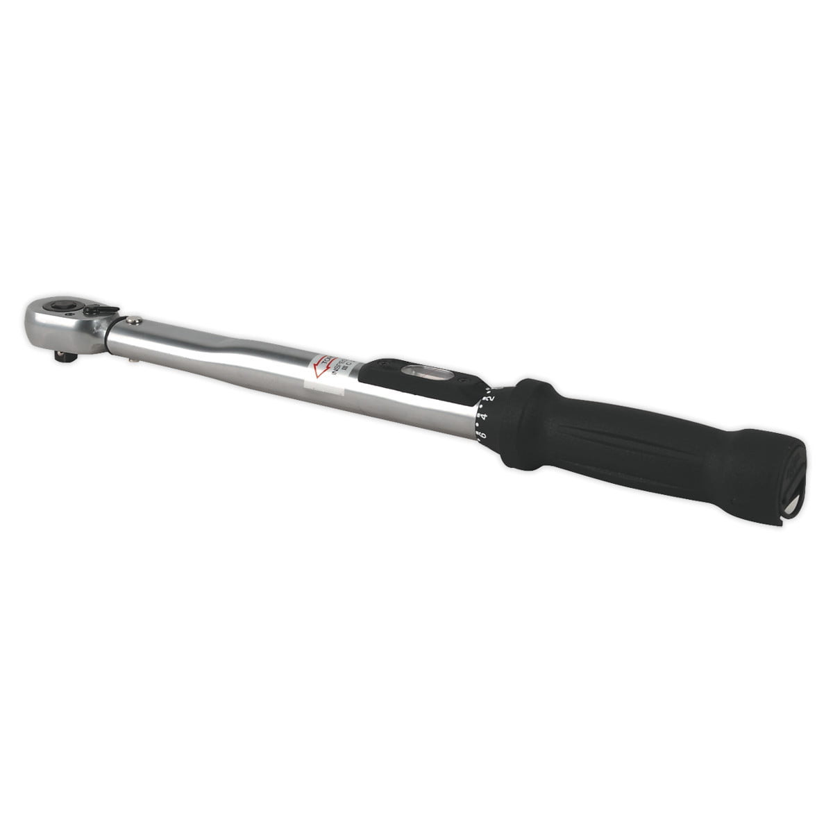 Sealey STW200 Torque Wrench Locking Micrometer Style 3/8""Sq Drive10-110Nm(10-80l