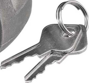 Draper 99674 50mm Tow Ball Lock for Trailers & Caravans