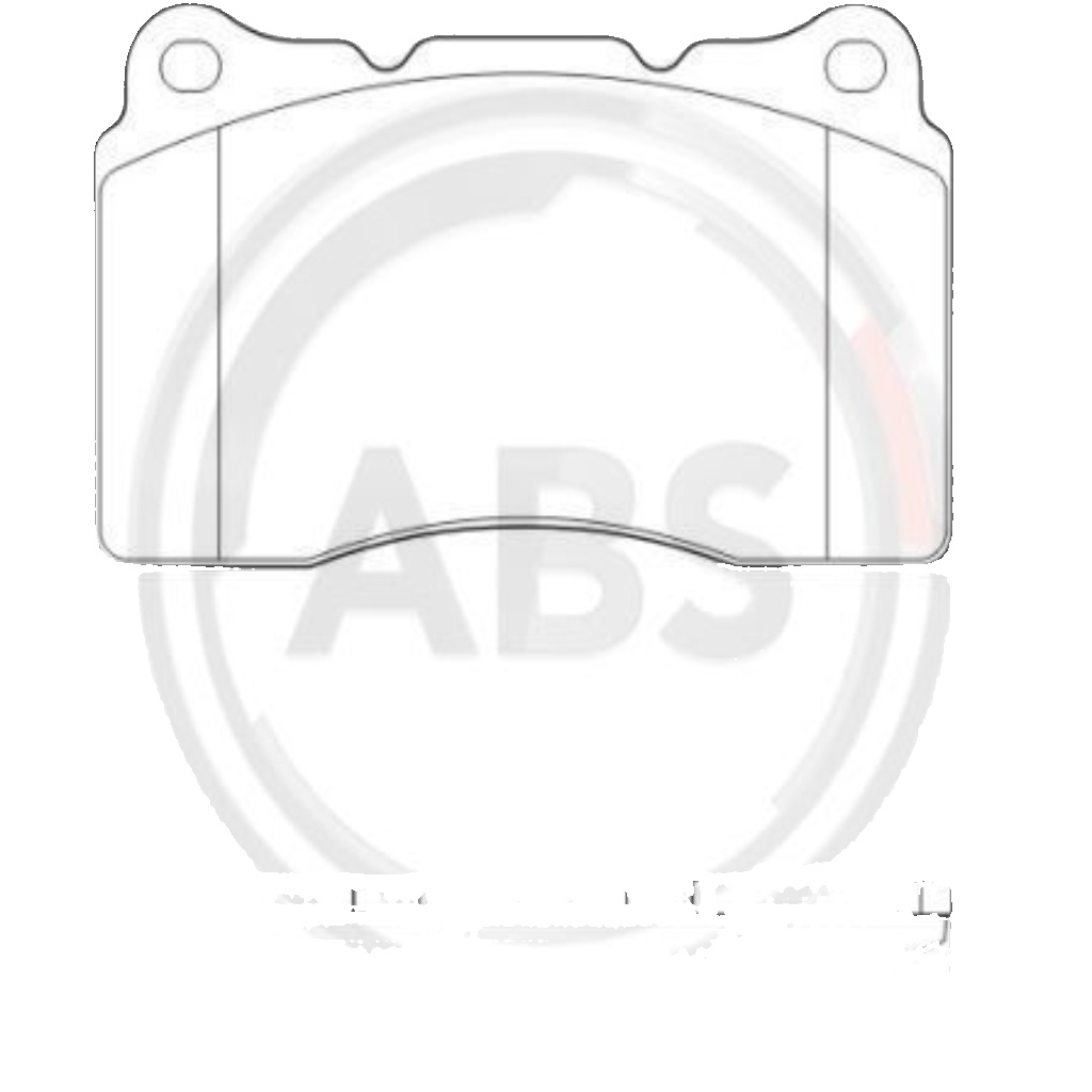 Brake pads 37479 A.B.S. for VOLVO V70 Mk II S60 I