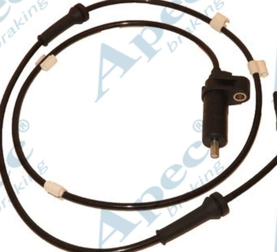 Braking System Wheel Speed Sensor APEC ABS1079 Rear Left Fits Ford Transit
