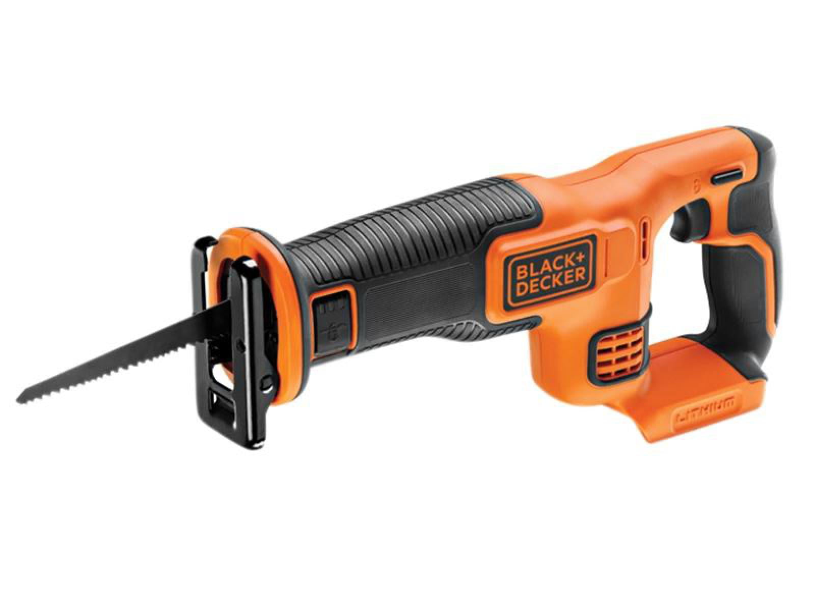 BLACK+DECKER 18V Lithium-ion Cordless Reciprocating Saw - Black/Orange (BDCR18)