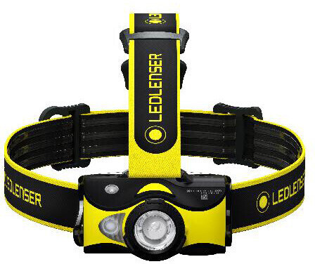 Ledlenser iH9R Rechargeable 600 Lumen LED Head Torch inc Multi Colour RGB Light