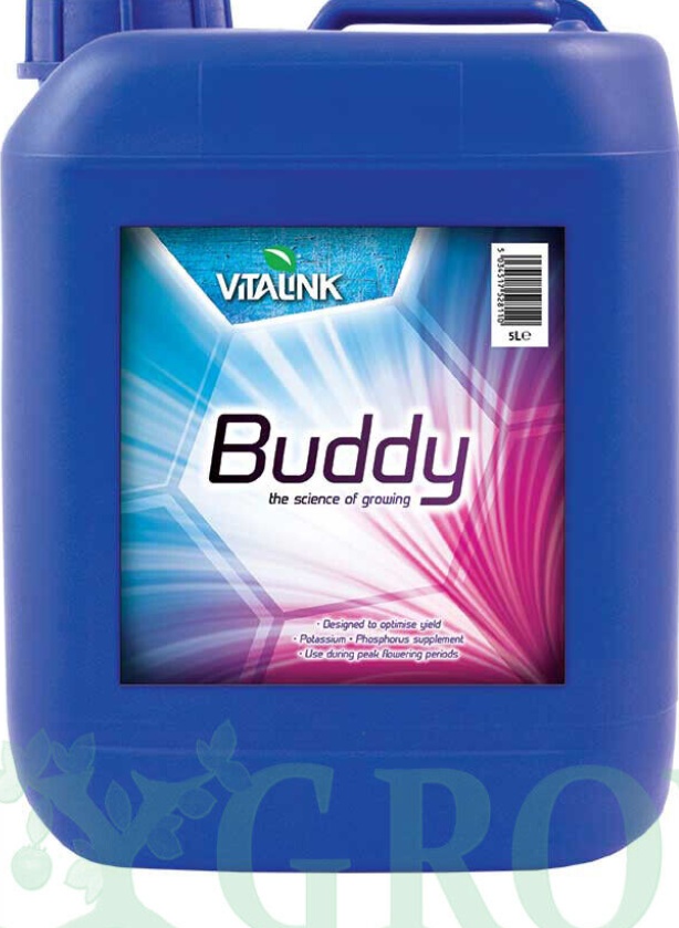 Vitalink Buddy 5 Litre 5L Flowering Bloom Booster Grow Plant Buds Hydroponics