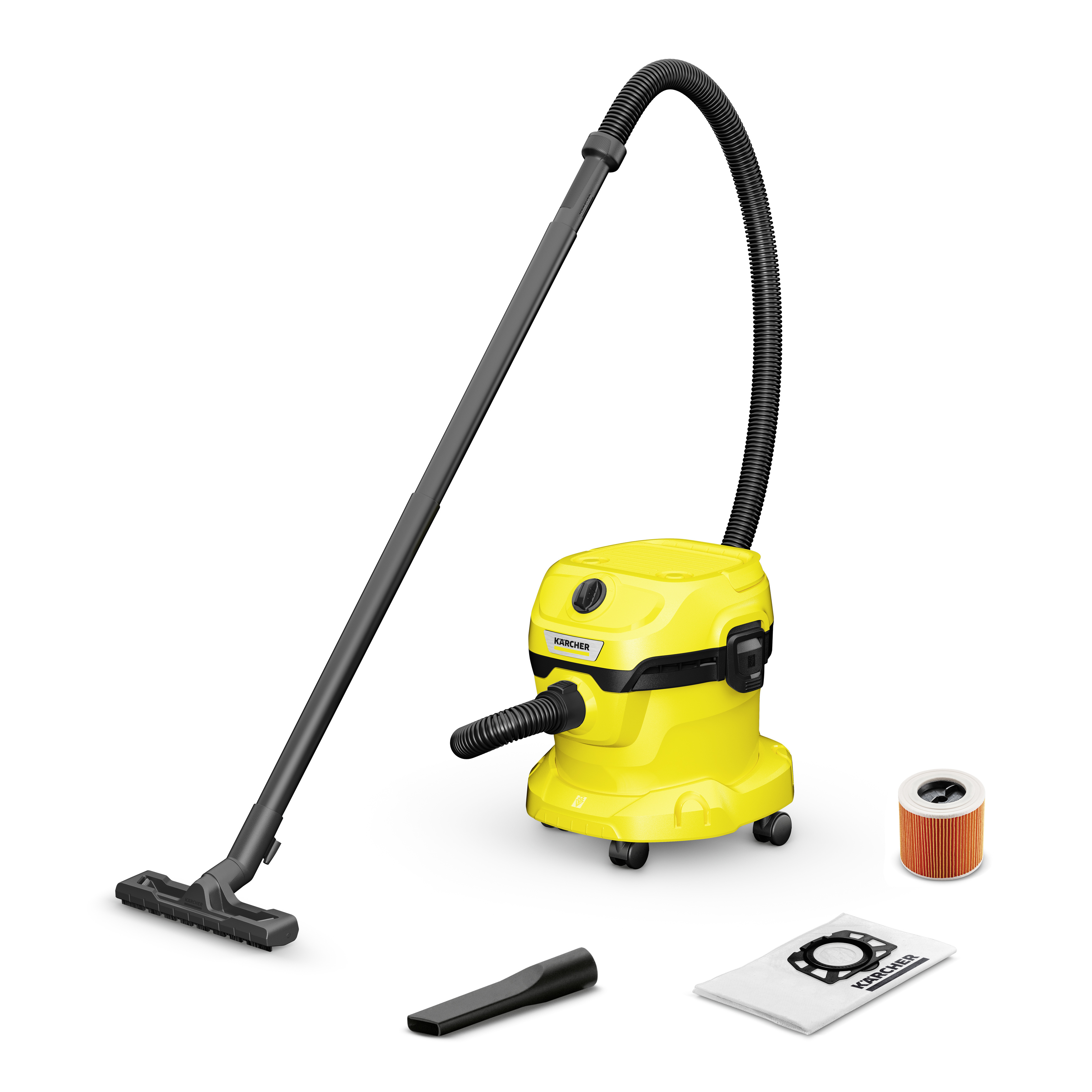 Karcher WD 2 Plus Wet & Dry Vacuum 1000W 240V