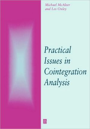 Practical Issues in Cointegration Analysis - 9780631211983