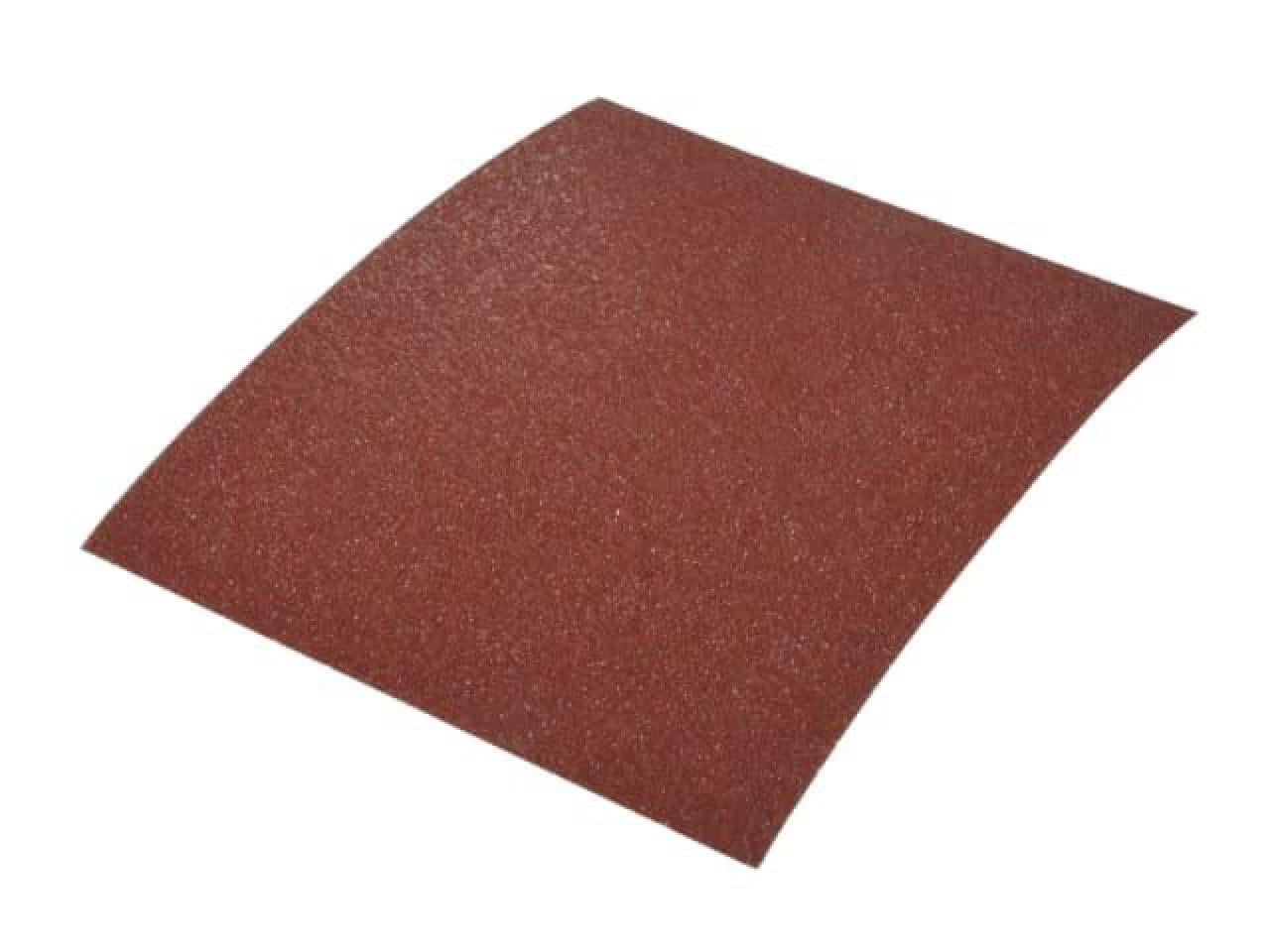 Faithfull 1/4 Sheet Palm Sander Sheets Medium Grit (Pack Of 5) FAIASPALM5M
