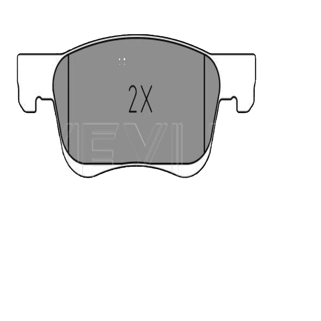 Front MEYLE 025 221 2318 Brake Pad Set, disc brake for OPEL,VAUXHALL