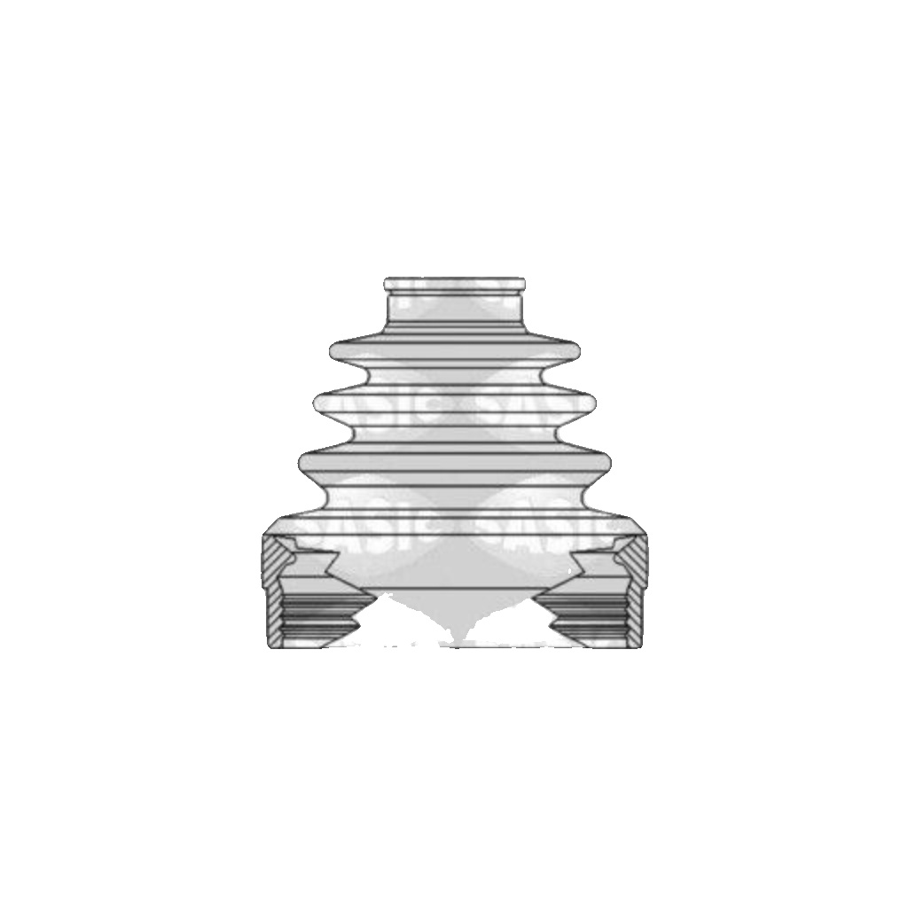 Drive shaft CV joint boot Front Axle 1904019 SASIC for RENAULT MEGANE III Coupe