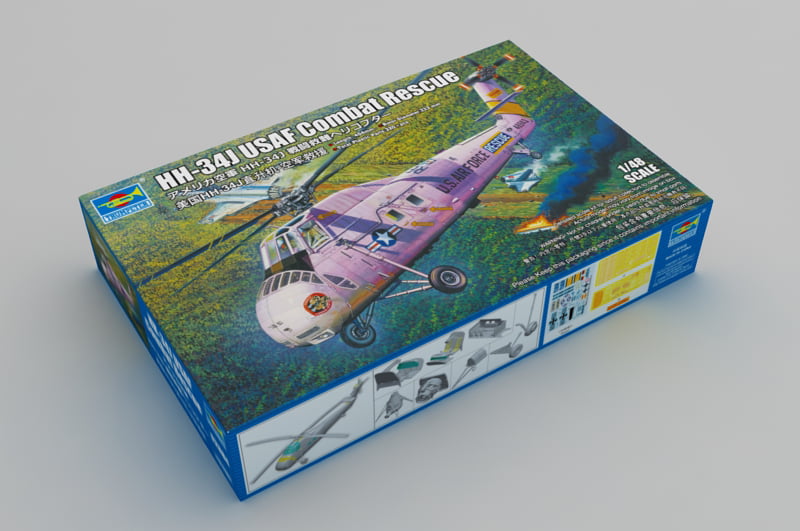 TRU02884 - Trumpeter 1:48 - HH-34J USAF Combat Rescue (Re-Edition)