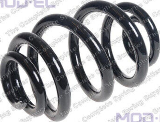 Suspension spring Rear Axle Coil spring with inconstant wire diameter 265044