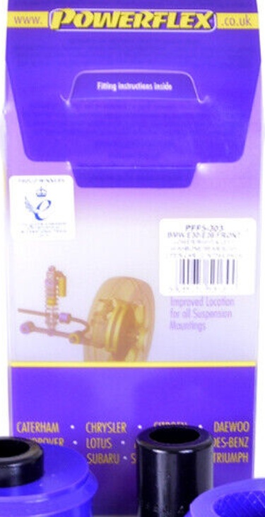 Powerflex Fr Low Arm Rr Bushes Caster for BMW 3 Series Compact (93-00) PFF5-303