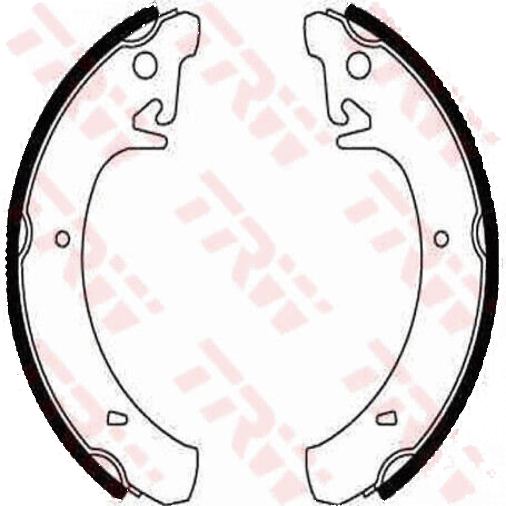 Brake shoes GS8210 TRW for LADA MOSKVICH ZAZ