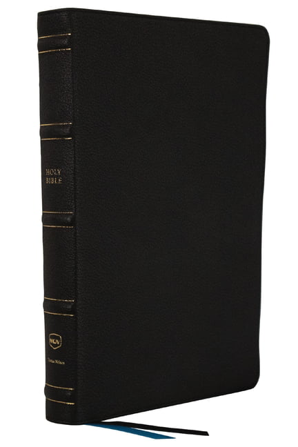 NKJV Large Print Thinline Reference Bible Blue by Thomas Nelson LEATHER-BOUND - Image 4